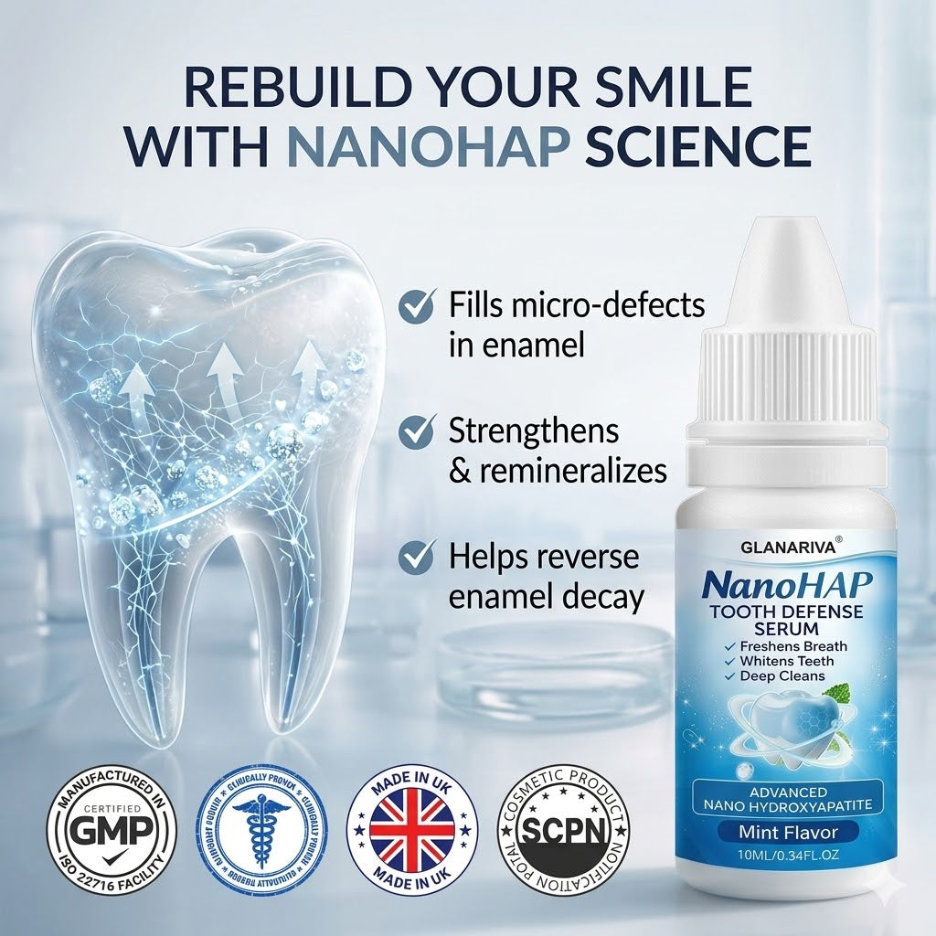 🔬GLANARIVA® NanoHAP Tooth Defense Serum
