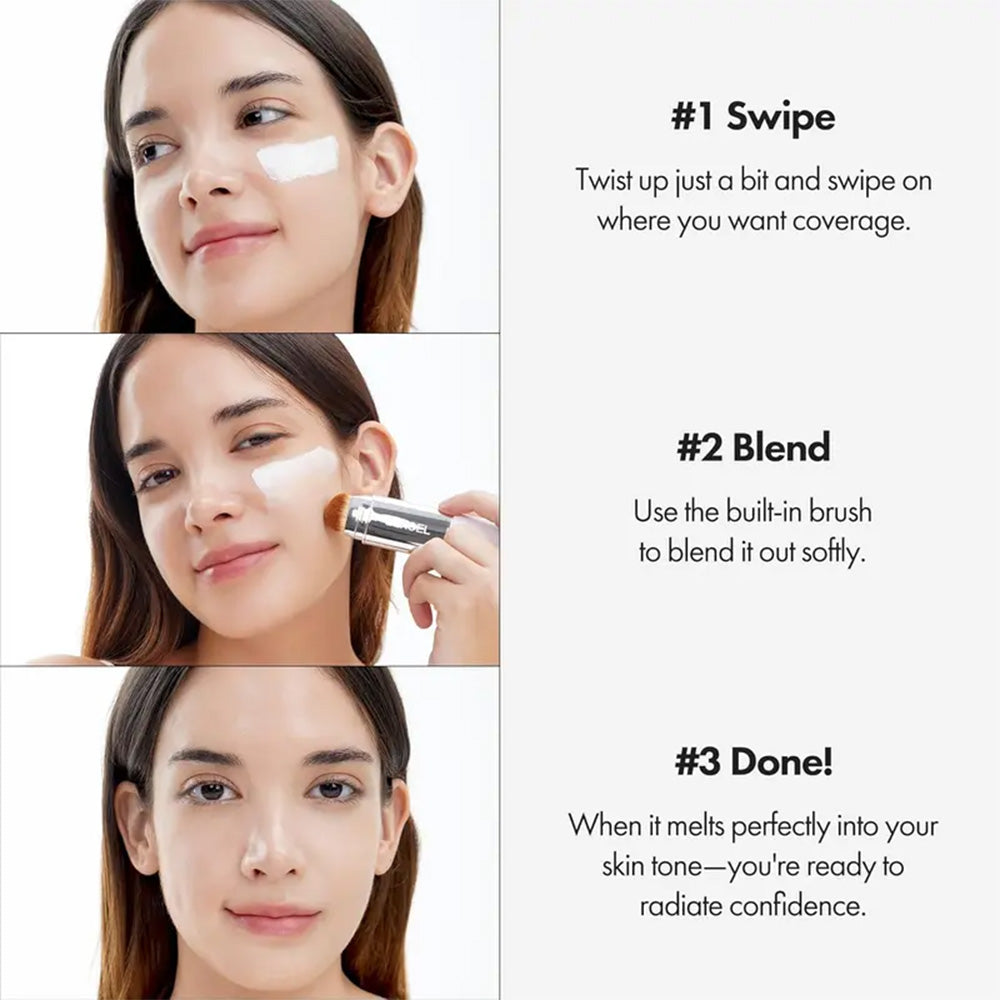 🫧Color Changing Foundation Stick with Built-in Brush