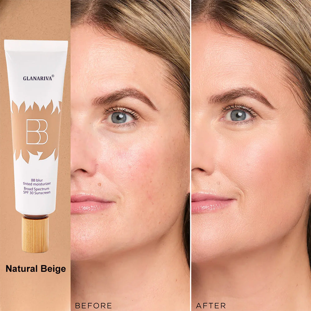 ✨GLANARIVA® Mushroom Head Air Cushion CC Cream - Instant Skin Blur Tinted Moisturizer & Foundation