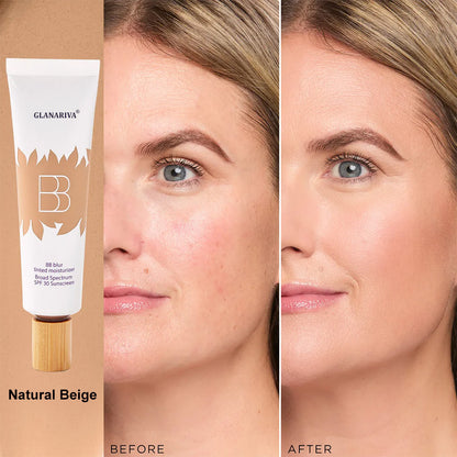 ✨GLANARIVA® Mushroom Head Air Cushion CC Cream - Instant Skin Blur Tinted Moisturizer & Foundation