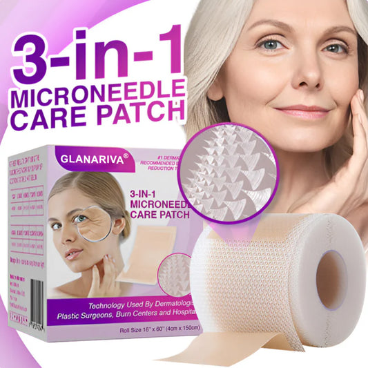 👝GLANARIVA® 3-in-1 Microneedle Anti-Aging Patch
