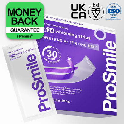 🦷𝐅𝐥𝐲𝐬𝐦𝐮𝐬® 𝐕𝟑𝟒 𝐖𝐇𝐈𝐓𝐄𝐍𝐈𝐍𝐆 𝐒𝐓𝐑𝐈𝐏𝐒 — Clinically proven to gently remove stains, whiten teeth, and restore natural brightness in just 30 minutes — safe for sensitive teeth and gums.