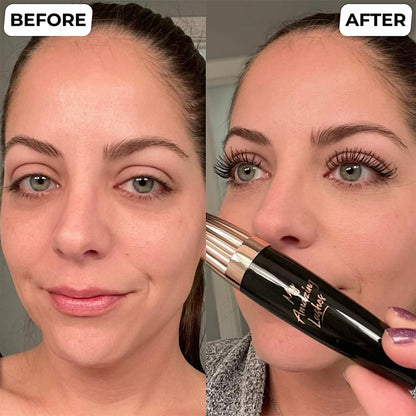 👁️4D Silk Fiber Lengthening Mascara | Instant Volume & Zero Clumps