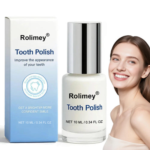✨🦷Instant Teeth Whitening Polish  - Enamel Safe Tooth Gloss for Yellow Teeth Stain Removal - Fluoride-Free & Sensitivity Free