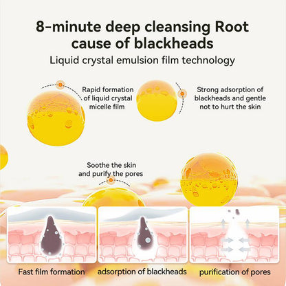 🌿GLANARIVA® Blackhead Remover Peel-Off Mask | Deep Pore Cleansing