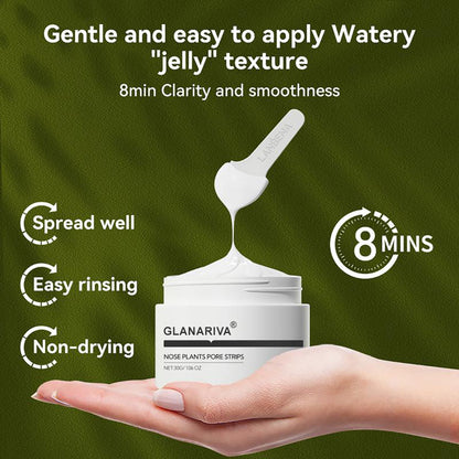 🌿GLANARIVA® Blackhead Remover Peel-Off Mask | Deep Pore Cleansing