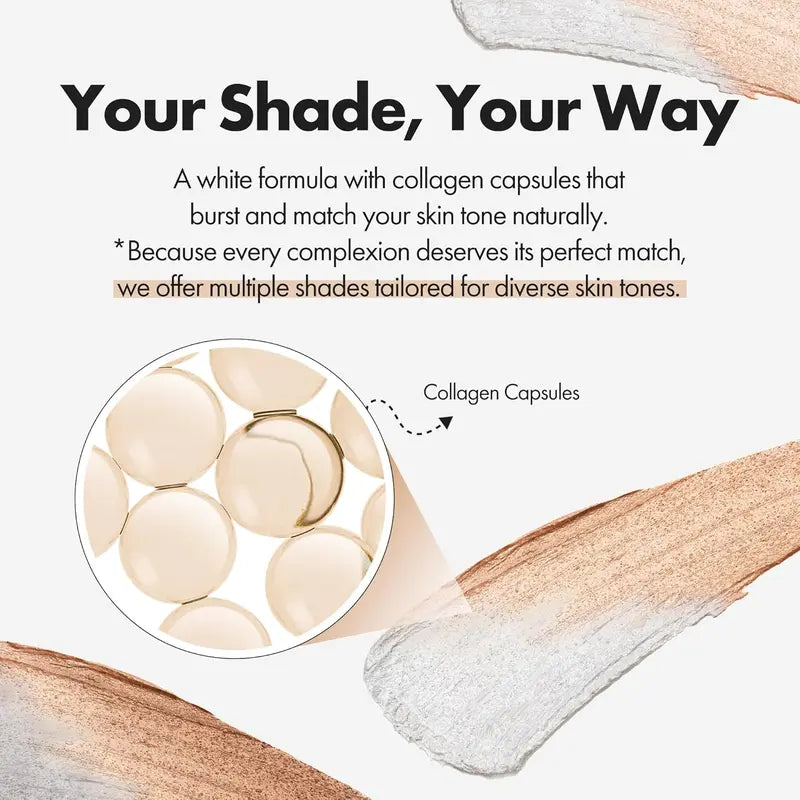 🆙Color Changing Foundation Stick with Built-in Brush