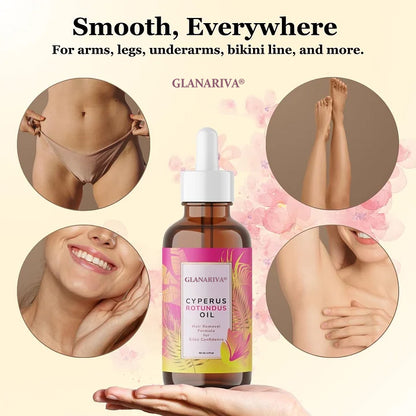 🌿GLANARIVA® Cyperus Rotundus Hair Inhibitor Oil