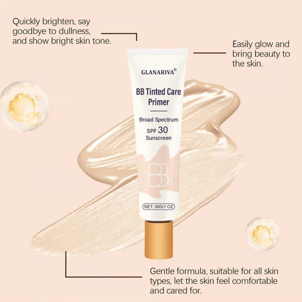 ✨GLANARIVA® Mushroom Head Air Cushion CC Cream - Instant Skin Blur Tinted Moisturizer & Foundation