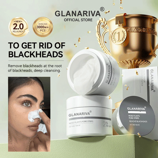 🌿GLANARIVA® Blackhead Remover Peel-Off Mask | Deep Pore Cleansing