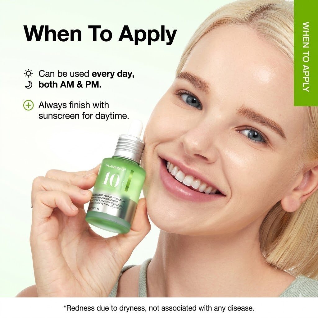 🔬GLANARIVA® 10% Azelaic Acid Redness Soothing Serum