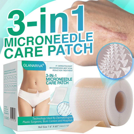 🩹GLANARIVA® 3-in-1 Microneedle Treatment Patch for Scars, Wrinkles & Dark Spots