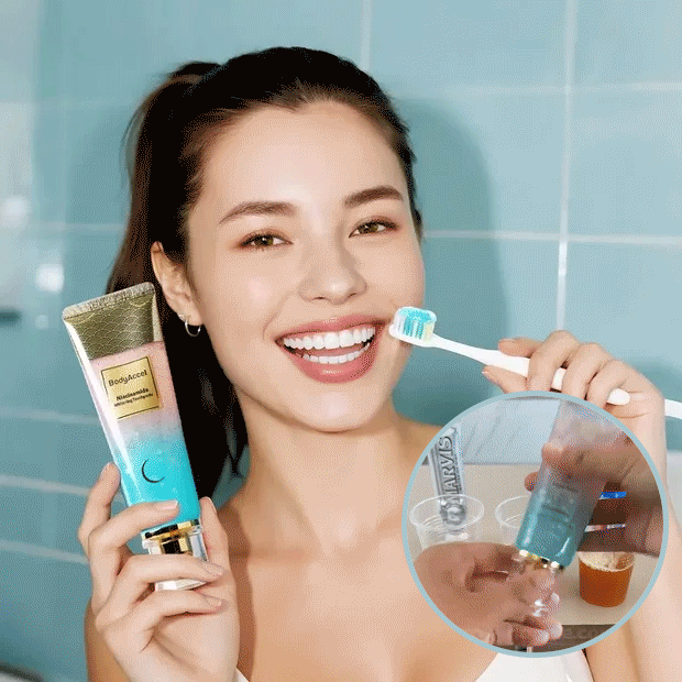 🆙Niacinamide Teeth Whitening Toothpaste | Gentle Stain Removal & Enamel Care