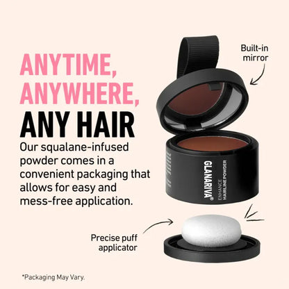 ✨GLANARIVA® Instant Hairline Powder | Root Touch Up & Hair Concealer
