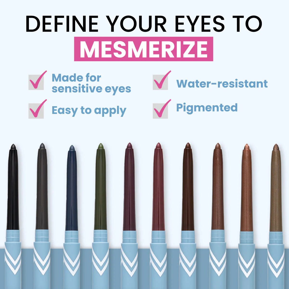 ✨GLANARIVA® Waterproof Smudge-Proof Gel Eyeliner | All Day Comfort