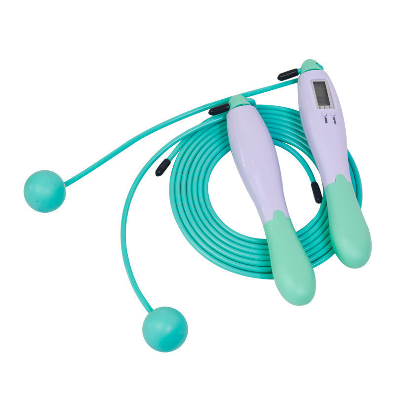 Dual-purpose Load-bearing Intelligent Electronic Counting Cordless Skipping Rope