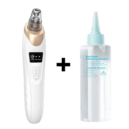 🫧Electric Pore Vacuum & Blackhead Remover – Rechargeable Spot Extractor Tool Set