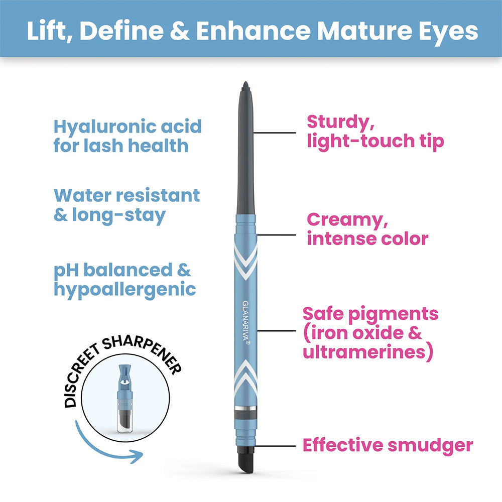 ✨GLANARIVA® Waterproof Smudge-Proof Gel Eyeliner | All Day Comfort