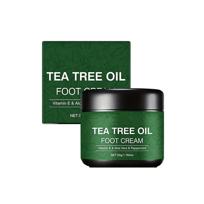 🧼Intensive Cracked Heel Repair Foot Cream with Tea Tree Oil