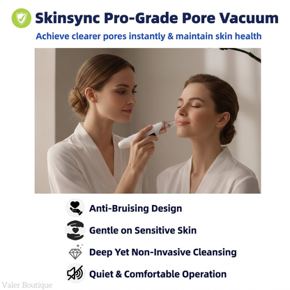 🫧Electric Pore Vacuum & Blackhead Remover – Rechargeable Spot Extractor Tool Set